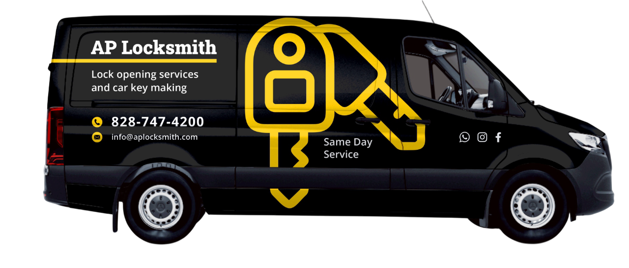 AP Locksmith Service Van